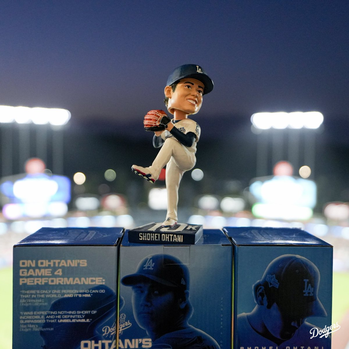 A dub on Shohei Ohtani Bobblehead Night presented by INABA! 