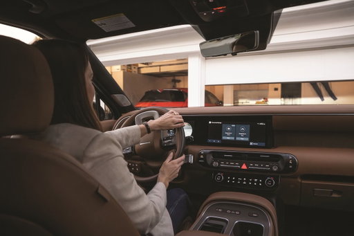 New from Hyundai! 🚗 

Now you can monitor and control your garage door directly from your vehicle's touchscreen. Hyundai myQ Connected Garage gives you automatic geofencing, remote access, and peace of mind—all from your dashboard. 

Available on select 2024-2026 models with 3 months free.