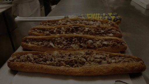 Brandon Marsh picks up his Game Bats for the MLB All Star Game in Philadelphia…The most Philly way possible. 

The Victus Cheesesteak || 7.10.26 @ 11:00 EST

#MLB #ASG #PHILLY #CHEESESTEAK 