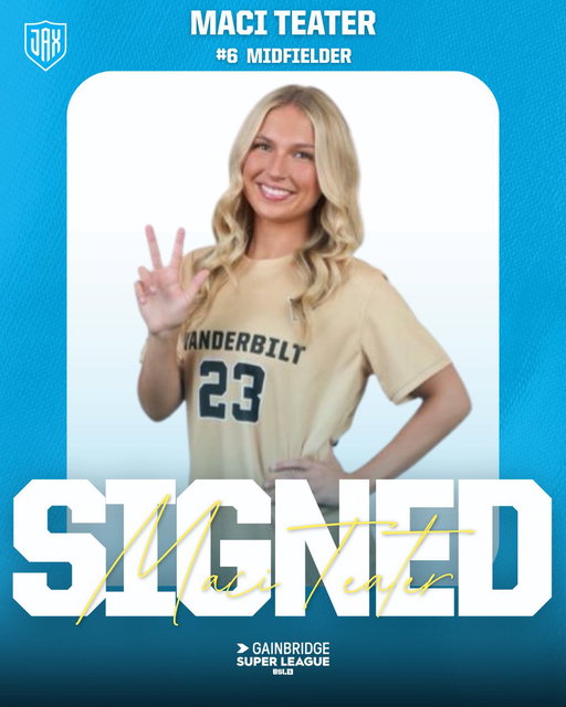 The midfielders just leveled UP 📈😮‍💨

Welcome to Jacksonville, Maci 🩵

#ProSoccerProJAX 