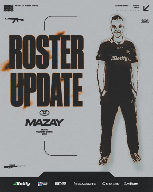 Cat is well and truly out of the bag on this one! 

We’re thrilled to announce the signing of Volodymyr ‘Mazay’ Lorhachov from Spirit academy! The 17 year old rifler has lit up the Faceit leaderboards recently peaking at #1 in Ukraine and #10 globally. 