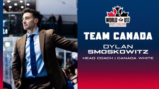 Another well-deserved opportunity.

Congratulations to Head Coach Dylan Smoskowitz on being named Head Coach of Team Canada White for the 2026 U17 World Challenge.

📰| https://chl.ca/ohl-colts/article/smoskowitz-named-head-coach-canada-white-u17-development-camp/
#HockeyCanada | #WorldU17 
