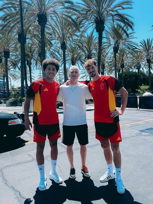 A special visitor at training today. 👀 