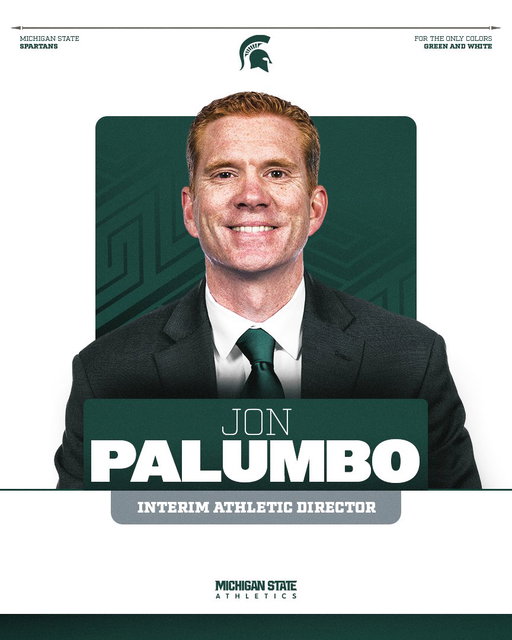 Jon Palumbo has been named our interim athletic director.

Over the past year, Palumbo has played a key role in the innovation and advancement of MSU Athletics. 