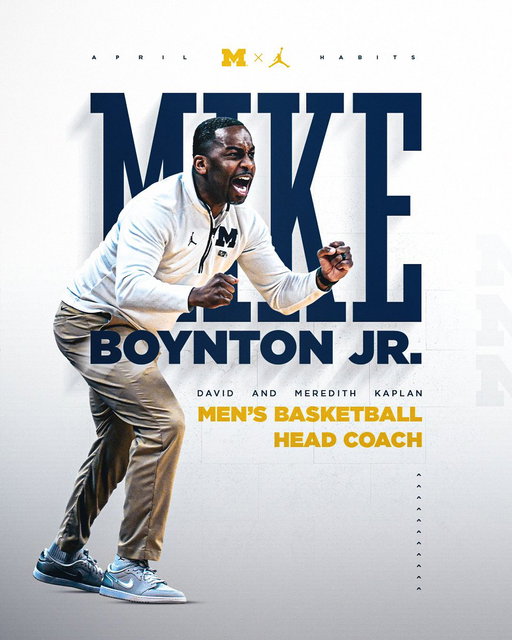 A championship foundation. A familiar leader.

Mike Boynton Jr. has been appointed head coach of Michigan Men’s Basketball.

Read more about the next chapter in Ann Arbor. ⬇️ 
http://myumi.ch/J48mG

#GoBlue 