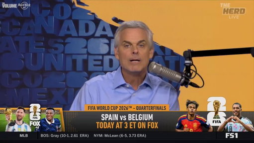 "USA-Belgium got over 50 MILLION viewers... Right now soccer is the cool club. The numbers tell you that."

@colincowherd points to record TV ratings as a major sign of growth for soccer in America 