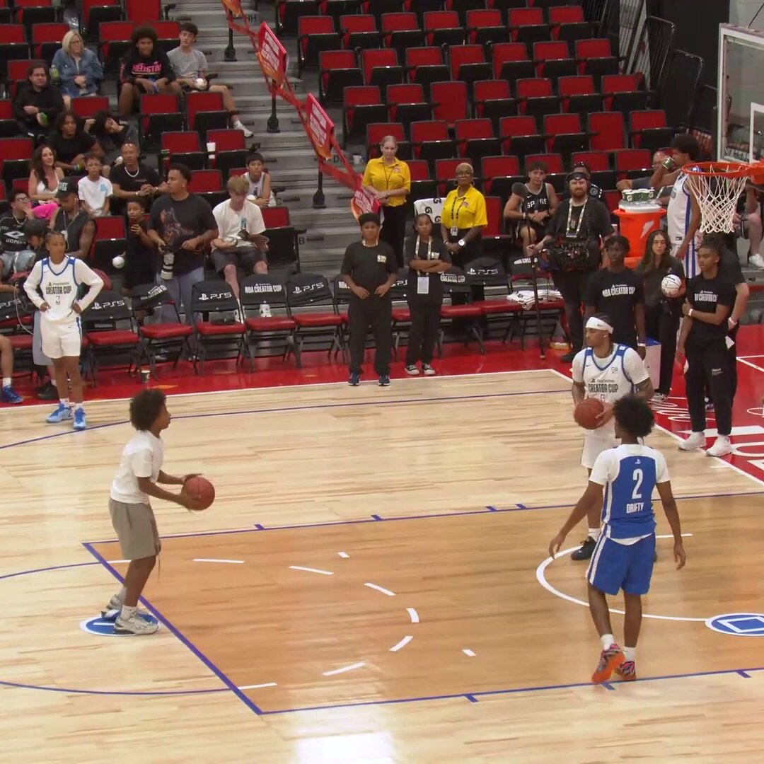 The Level Up Challenge was unreal 😮🔥

The half-court shot had everyone on their feet during the @PlayStation NBA Creator Cup at NBA Summer League. Relive the action now: https://t.co/4dDGzojOAQ 
