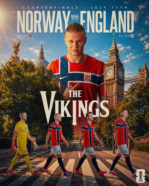 Here come the… Vikings 🇳🇴👊🏻 