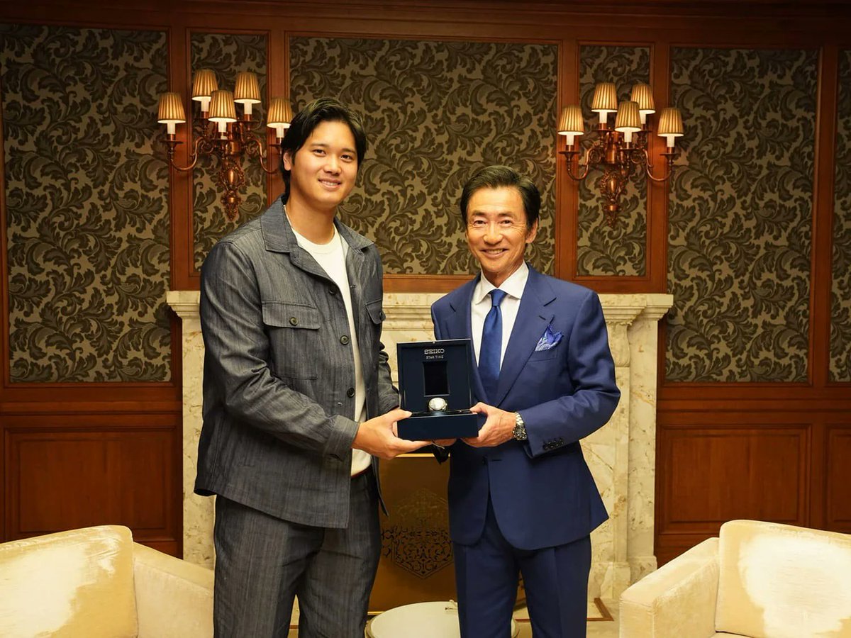 NEWS: Seiko Builds Shohei Ohtani A One-of-One Watch That Tracks One Million Hours

The Star Time celebrates 10 years of partnership between Seiko and Ohtani with a futuristic design inspired by the movement of stars.

The watch measures time on a scale that stretches far beyond a standard 24-hour day using five concentric disks.

Learn how it works here: https://t.co/x6zcIkXuhZ