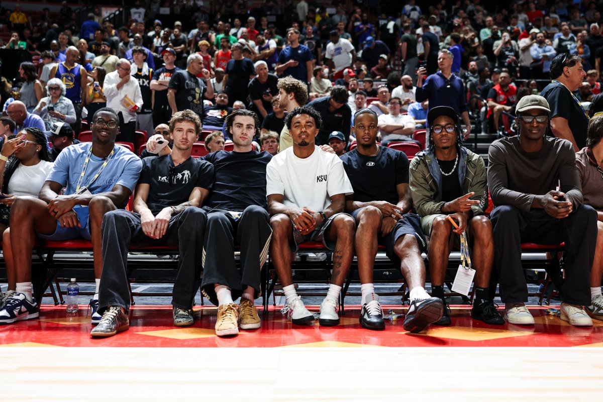 Vets pulled up for the Summer League Bulls. 