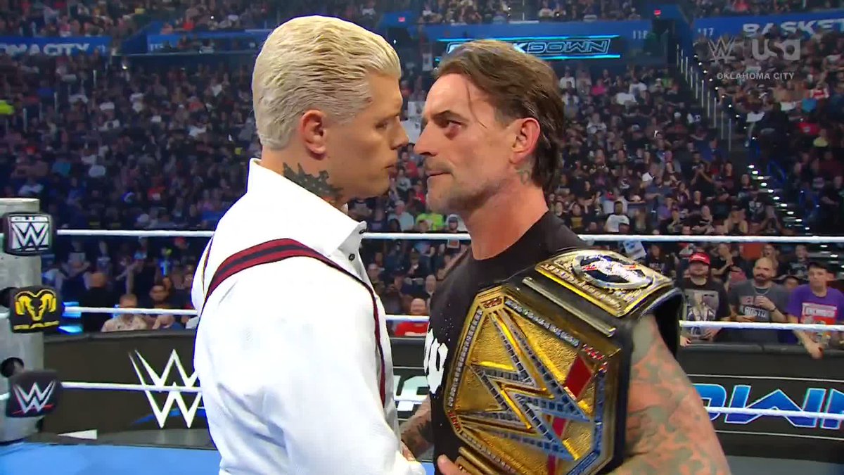"Just say when..." 👀

CM PUNK will battle CODY RHODES for the UNDISPUTED WWE CHAMPIONSHIP at SUMMERSLAM! 
