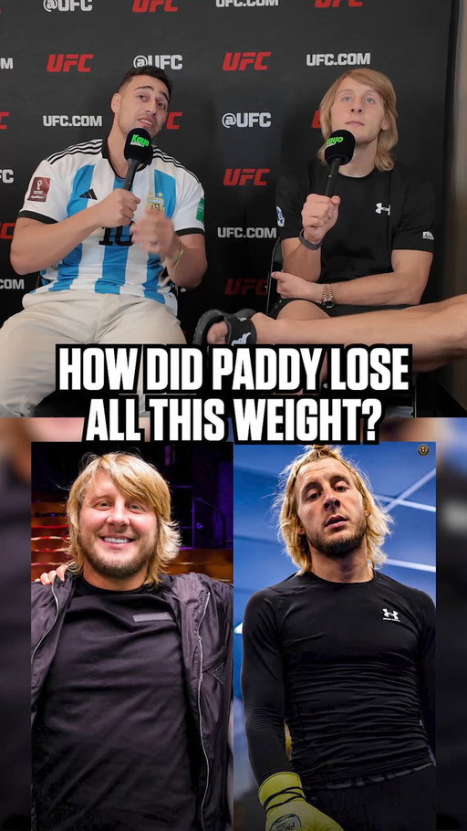 Paddy reveals the secret behind his transformation 👀 