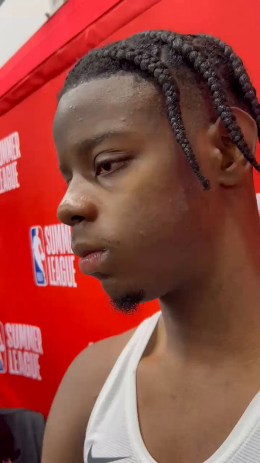 Caleb Wilson when told his 35 points set an unofficial Summer League debut record:

"We lost."

(via @KCJHoop)

