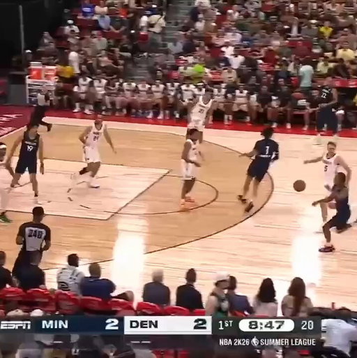 🚨Not sure why people act like Rob Dillingham hasn't played Summer League.

🎯If he played you'd likely have seen a few Caleb Wilson dunks.
