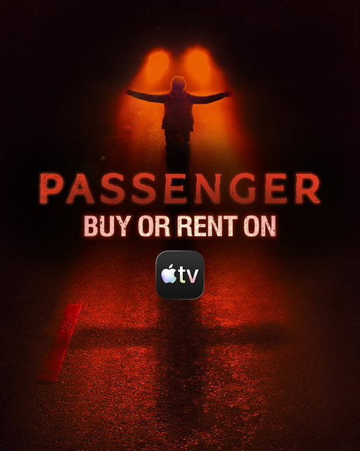 The open road can be a dangerous place ⛍ #PassengerMovie After witnessing a gruesome highway accident, a couple finds themselves haunted by a sinister force. Buy or rent Passenger, now on the @AppleTV app 𖨆 : https://t.co/h28AJn1Aua 