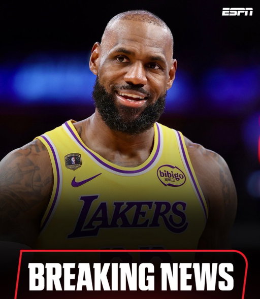 BREAKING NEWS: LeBron James 