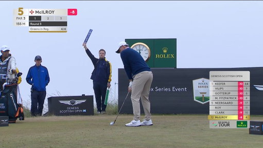 "GO... I've fatted it." 😮

#GenesisScottishOpen | #RolexSeries 