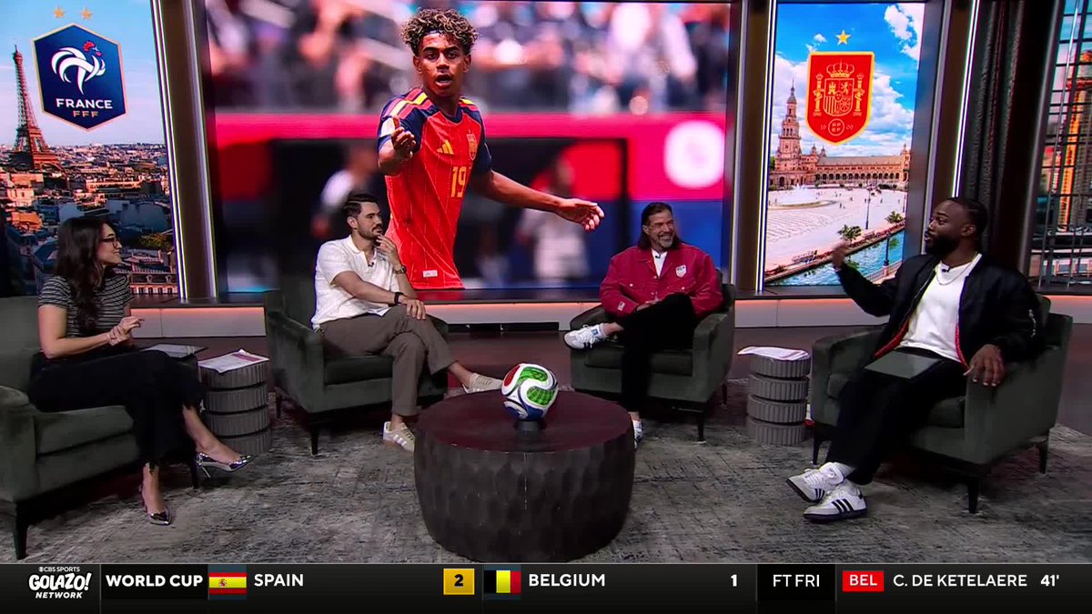 "Lionel Messi, Cristiano Ronaldo, Kylian Mbappé... At his age, he's already ahead of them."

@Bonetti, @J_Dyer_Official and @marcelobalboa17 with the passionate debate on how we should view Lamine Yamal's career to date 🔥 