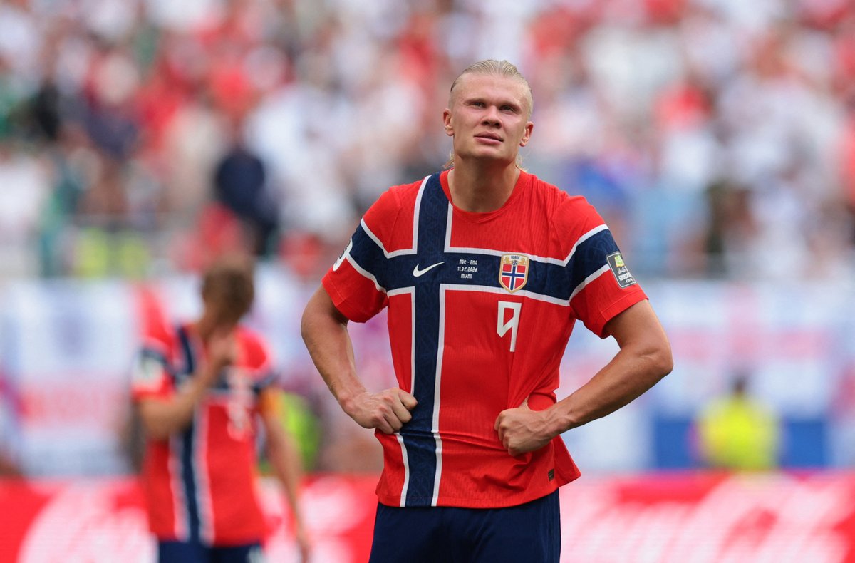 BREAKING: Erling Haaland has been subbed off for the second half of extra time. 