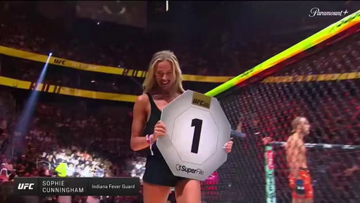 Sophie Cunningham… RING GIRL?! 