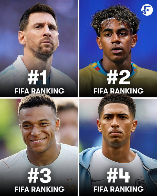 🤯📈 For the first time ever, the four highest ranked nations have ALL reached the semi final at the World Cup! 