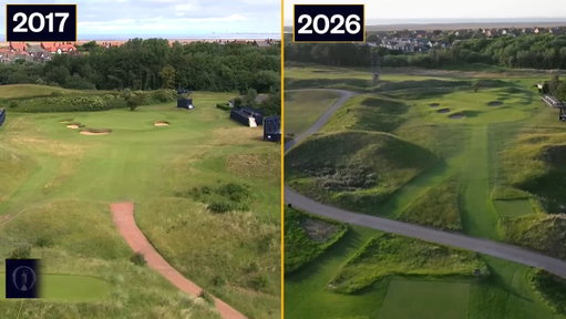 These are courses changes and new hole for #TheOpen at Royal Birkdale since 2017 