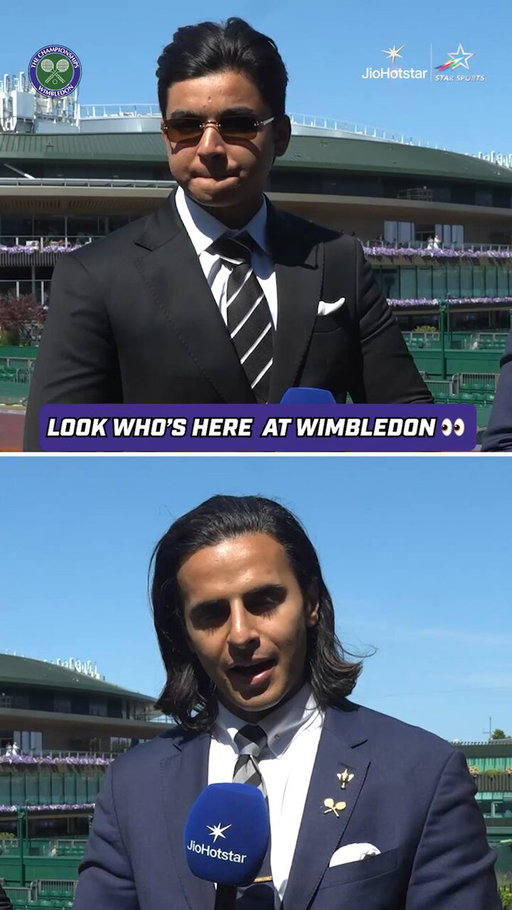 The young Indian cricket sensation, Vaibhav Sooryavanshi steps into the iconic world of Wimbledon! 🎾🏏

From soaking in the electric atmosphere of the Championships to sharing his thoughts on tennis, Vaibhav opens up in this exclusive interview.

#Wimbledon 2026 | LIVE NOW on Star Sports & JioHotstar