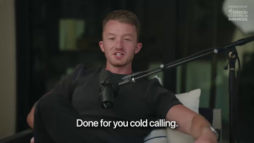 I asked Daniel Fazio what the easiest thing to sell right now is. It's so simple, but NO ONE wants to do it.

"Done for you cold calling. It is so easy to sell, it's completely absurd. Nobody sells it because it's logistically intense. It's so difficult to consistently hire and manage cold callers. But that's exactly why it works. The supply of people cold calling is so low that nobody gets cold calls anymore. So when you connect a client with a good cold caller, they're booking 50, 60 meetings easily. With cold email they might get five or ten. No skilled operator would ever even attempt this, which is the entire moat."

Full clip below 👇