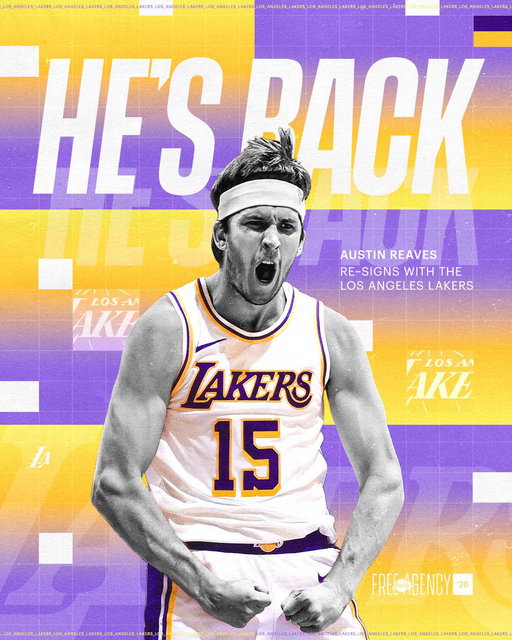 OFFICIAL: Laker Nation, HE'S BACK. 