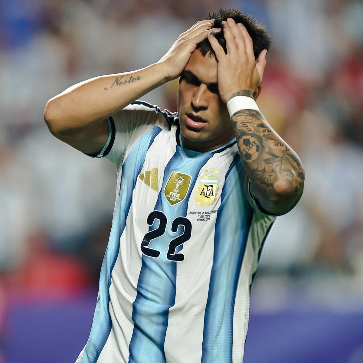 Favorites to win the World Cup Semifinal, via Kalshi:

59% — France
41% — Spain

54% — England
46% — Argentina

Who's moving on? 