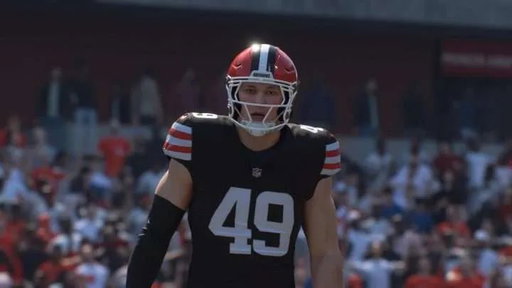 🟠🟤#BROWNS MADDEN 27 RATINGS (So far…)🟠🟤 (via @MUTLeaksXXVII )

CB Denzel Ward - 93 OVR
LT Spencer Fano - 78 OVR
S Emmanuel McNeil-Warren - 75 OVR
WR KC Concepcion - 75 OVR
WR Denzel Boston - 74 OVR
T Austin Barber - 72 OVR

Drop your thoughts below 👇 