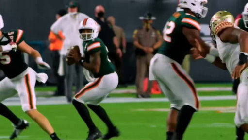 D’Eriq King was different 😮‍💨🌴

(🎥: @espn) 