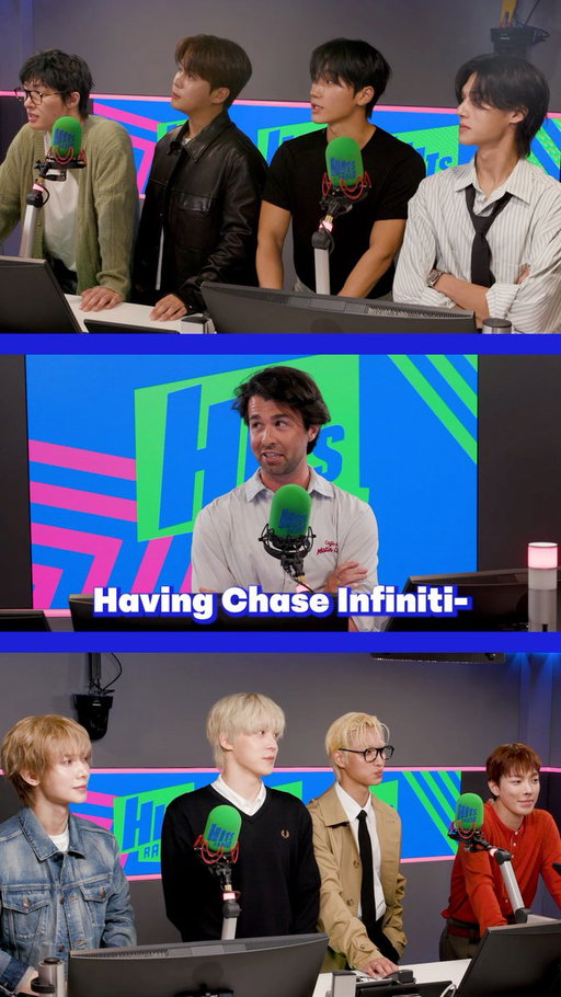 Talk about a full-circle moment 🥹✨ 

@ATEEZofficial  reveal how #ChaseInfiniti ended up in the 'BAD' music video! #ATEEZ 