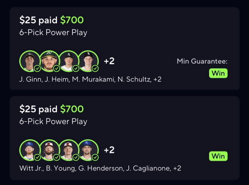 PRIZEPICKS CAN'T STOP US 🤑🤑🤑

$50 ➡️ $1,400

7 DAY TRIAL, GET ALL MY SLIPS 👇
https://whop.com/checkout/plan_aA98fcq5uybC1 