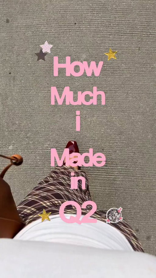 Q2, you were so good to me. 🥹 Moving into Q3 &amp; Q4 feeling incredibly grateful that I get to build with amazing brands and create content full-time. 🧿✨
Brands, if you need a multi-niche creator to elevate your next campaign, let’s chat!

#UGC #UGCContentCreator #TorontoCreator 