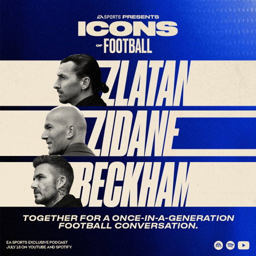 Three icons. One conversation.

David Beckham, @Ibra_official, and Zinedine Zidane come together for EA SPORTS Presents: Icons of Football.

Premiering July 18 on YouTube and Spotify.

https://www.ea.com/news/icons-of-football-announcement-2026 