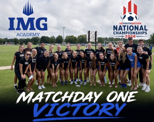 USYS National Championships
Matchday One:  U19 IMG Academy 4 - 3 Athletico Dallas

Goals:  Jordan Slutsky / Taiya Arrigo / Jules Edwards / Alaia Medellin

Assists:   Taylor Riordan / Taiya Arrigo / Anamarie Hildebrand / Aoife Murphy 