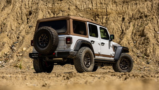 The Jeep® Wrangler Laredo is back with available 4-door and 2-door models that bring some southern charm to our Twelve 4 Twelve lineup.

Preproduction models shown throughout. Actual production models may vary. Coming late July 2026.​  

Jeep and the Jeep grille are registered trademarks of FCA US LLC.