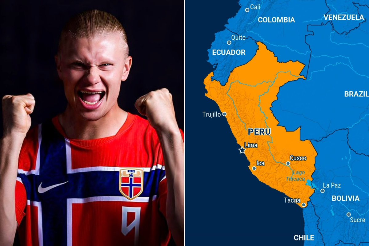 🚨JUST IN: Over 500 newborn babies in Peru have been named after Erling Haaland 

468 with the name Haaland and 91 with the full name Erling Haaland 