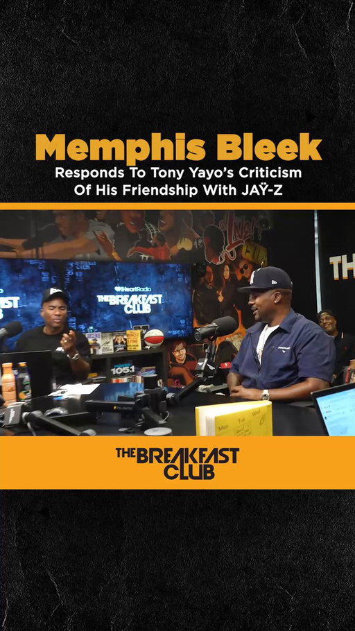🚨 @MemphisBleek weighs in on Tony Yayo's criticism, claiming that JAY-Z doesn't help anyone. "🥷🏽's shouldn't be allowed to talk about us or anybody when you're literally dependent."
Tap in as The Breakfast Club breaks down the latest. 🎥 