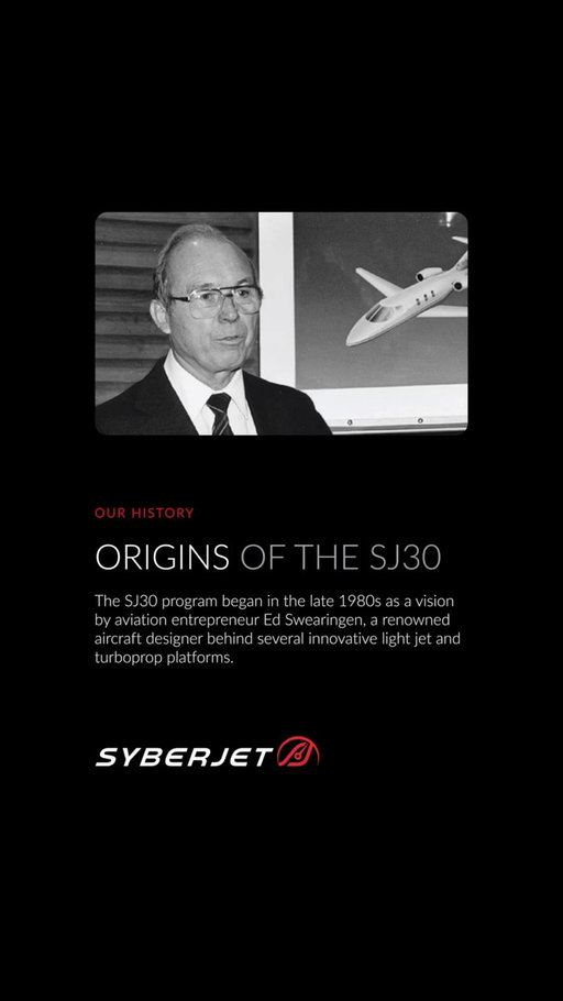 Every aircraft has an origin story. Ours started thirty years ago with a proven, type certified airframe, and it is entering a new chapter with the SJ36. Watch how a legacy becomes a launchpad.

#syberjet #aviation #privatejet #luxury #flight #sja 