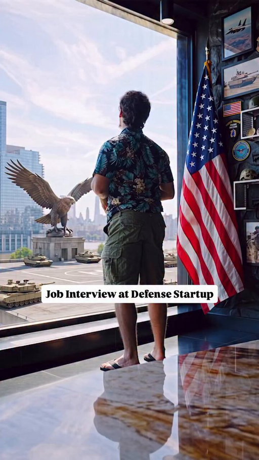 Palmer Luckey interviewing new hires right now 