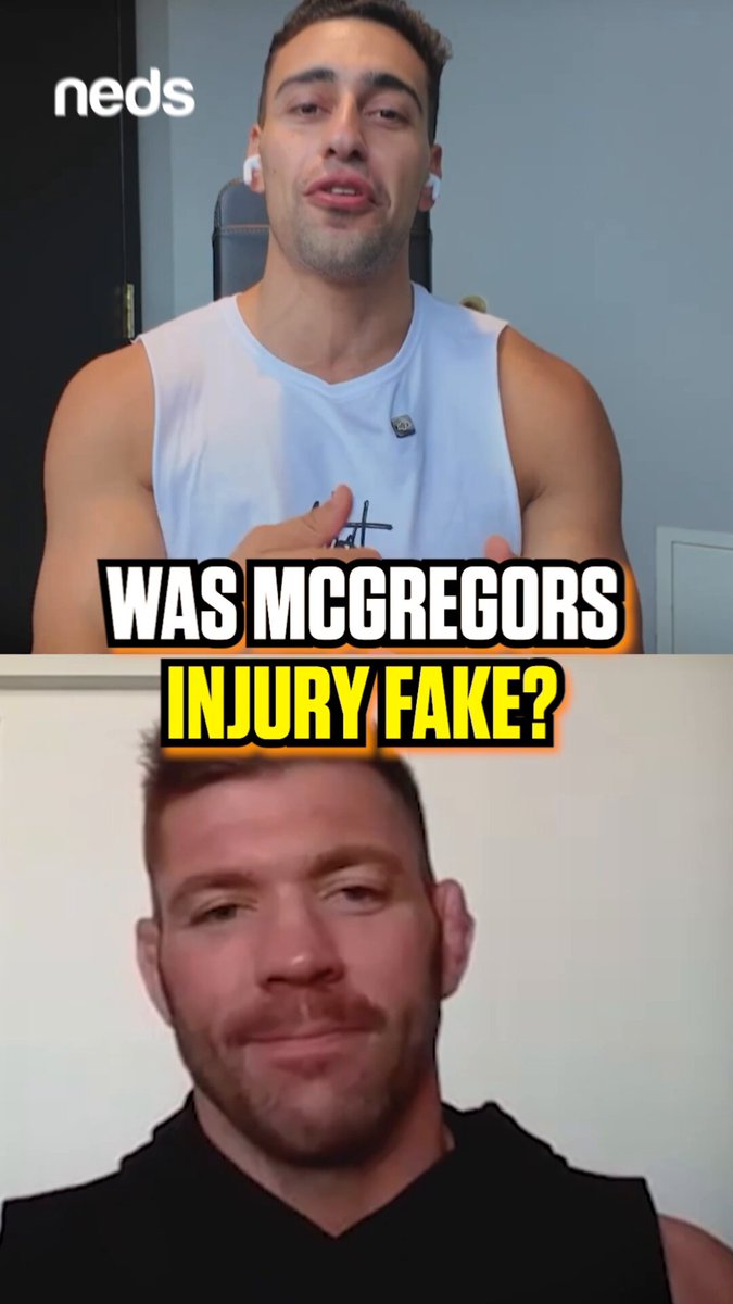 DDP reacts to Conor McGregor’s injury… 👀 