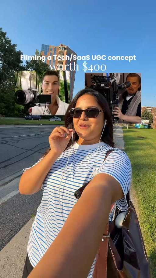 Creating a UGC concept for a Tech/SaaS brand💻💡
I wanted a pattern interruption so I filmed it in a park.
🔗 http://ugcnili.com/ 
💌 patelnili1509@gmail.com 

#ugc #ugccreator 