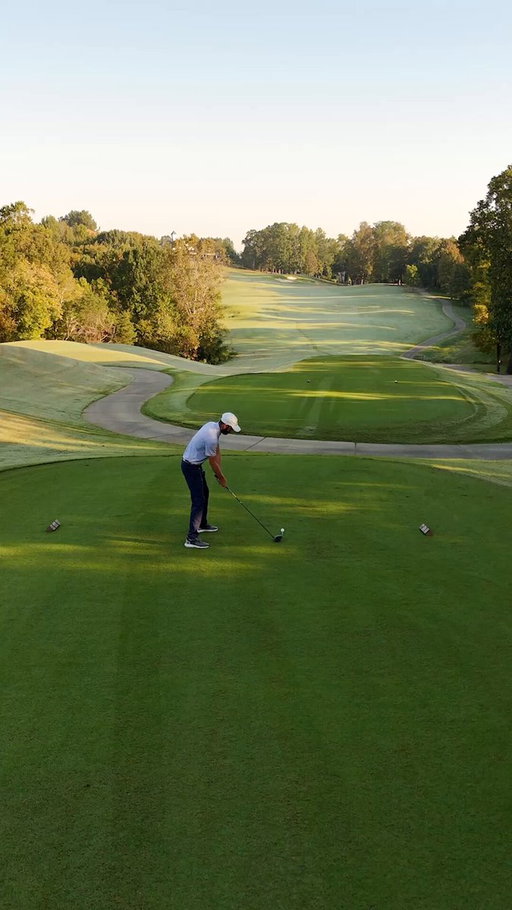 Ever end up in a spot where your normal swing just isn't going to work? You can turn around and play it lefty.

And if that happens... free relief rules still apply! 

The best part? Once you've taken relief, you are NOT required to still use the abnormal swing. 