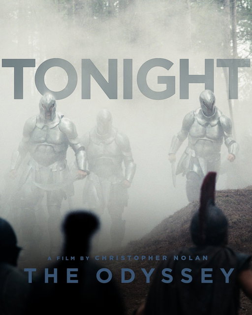 Tonight, the epic arrives. Experience Christopher Nolan's The Odyssey in theaters. Get tickets now. 