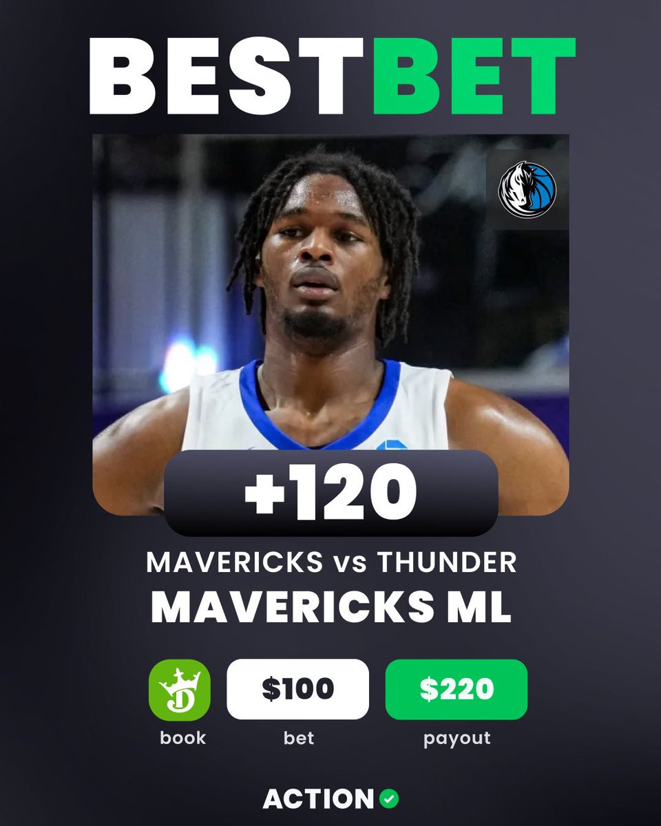 🏀 MAVERICKS vs THUNDER NBA SUMMER LEAGUE BEST BET

🐎 MAVERICKS MONEYLINE
👇Add directly to your betslip
https://t.co/OFDjNWdrIa

🗣️ "This Thunder Summer League team simply cannot buy a bucket right now. They have cratered to an 0-3 start in Las Vegas while surrendering a -13.3 team point differential. The fundamental flaw in Oklahoma City’s process is a lack of operational spacing; the Thunder are shooting a miserable 28.7% from long range across their three tournament games. That perimeter frostbite isn't a new development either, as this group finished a miserable 0-3 run in the Salt Lake City tune-ups while leaking a massive -25.3 point differential. Aday Mara continues to search for his footing, logging a quiet 8.7 points in 24.7 minutes per game, while guard Bennett Stirtz has struggled through a -10 on-floor differential while trying to organize their half-court shape. The Dallas Mavericks offer a far more reliable offensive floor to exploit OKC's broken perimeter shell. Dallas is sitting at a more competitive 1-2 with distinct backcourt playmaking to rely on. Ryan Nembhard has been steady at the point of attack, generating 13.5 points and 8.0 assists per game to keep their secondary actions tightly structured. Up front, the Mavericks feature strong multi-positional athleticism in Tyler Smith (14.4 PPG) and center Morez Johnson, who is roughing up interiors for 18.5 points per clip. Dallas takes better care of the ball, possesses superior point-of-attack creation, and won't throw away possessions the way this cold-shooting Oklahoma City team has done all week." -@MCrosson_VI