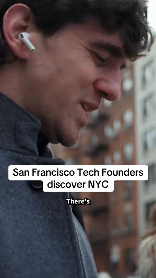 but this is what happens when sf tech founders visit New York 