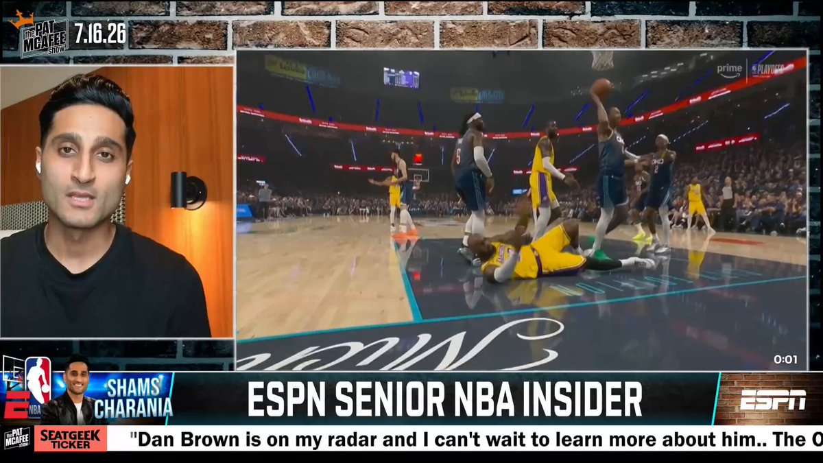 "The Warriors would need a little bit of work still for LeBron James to go there..

To my knowledge the Warriors are behind the Cavs, Heat, and 76ers right now" ~ @ShamsCharania 