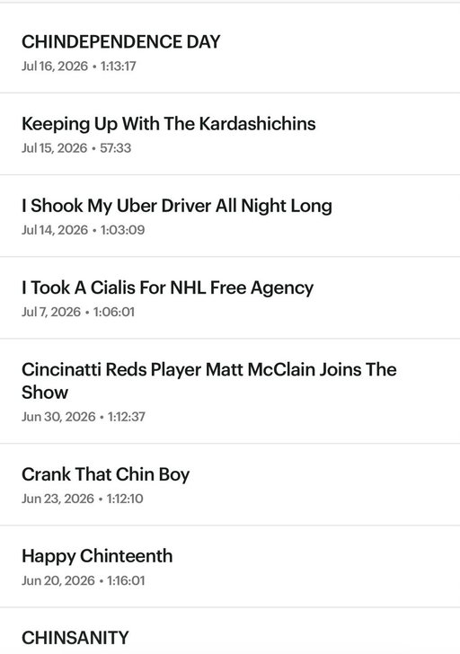 We have had 3 episodes the past 3 days. They are all on horntube and all audio platforms. Thank you for keeping up with @HomeBy3Official in the dawg days of the summer. Showbiz don’t stop. 